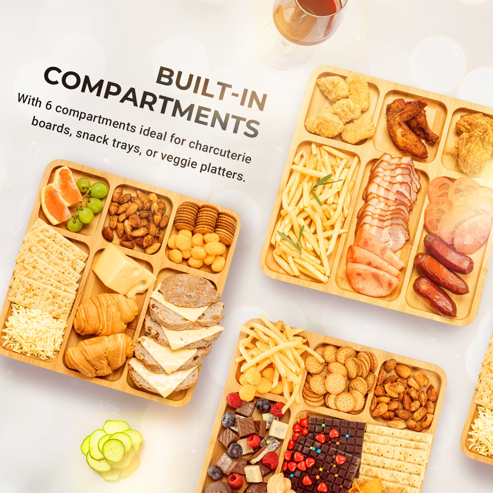 Cheese board with lid