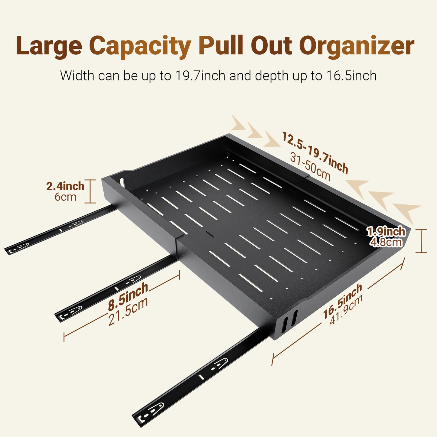 Pull Out Cabinet Organizer