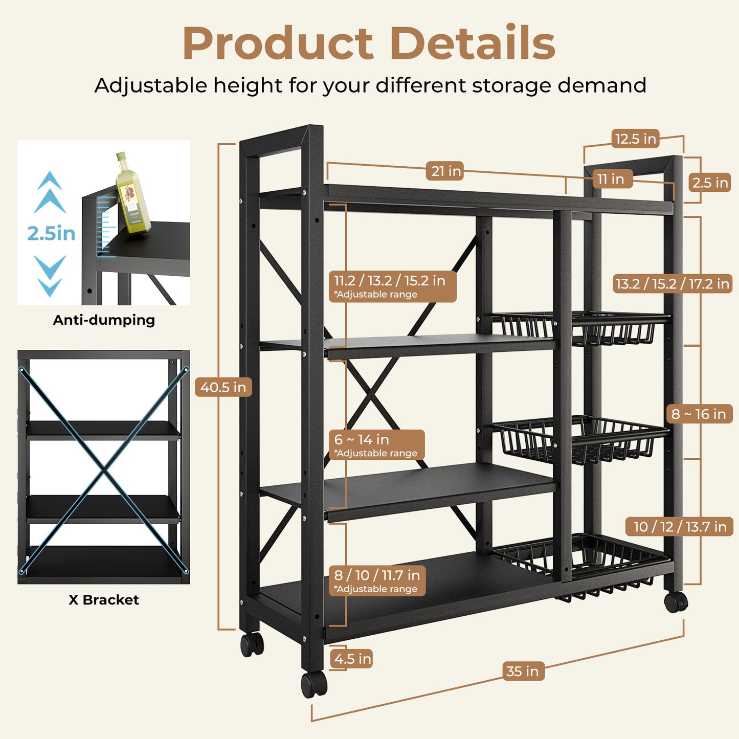 Kitchen Storage Shelves