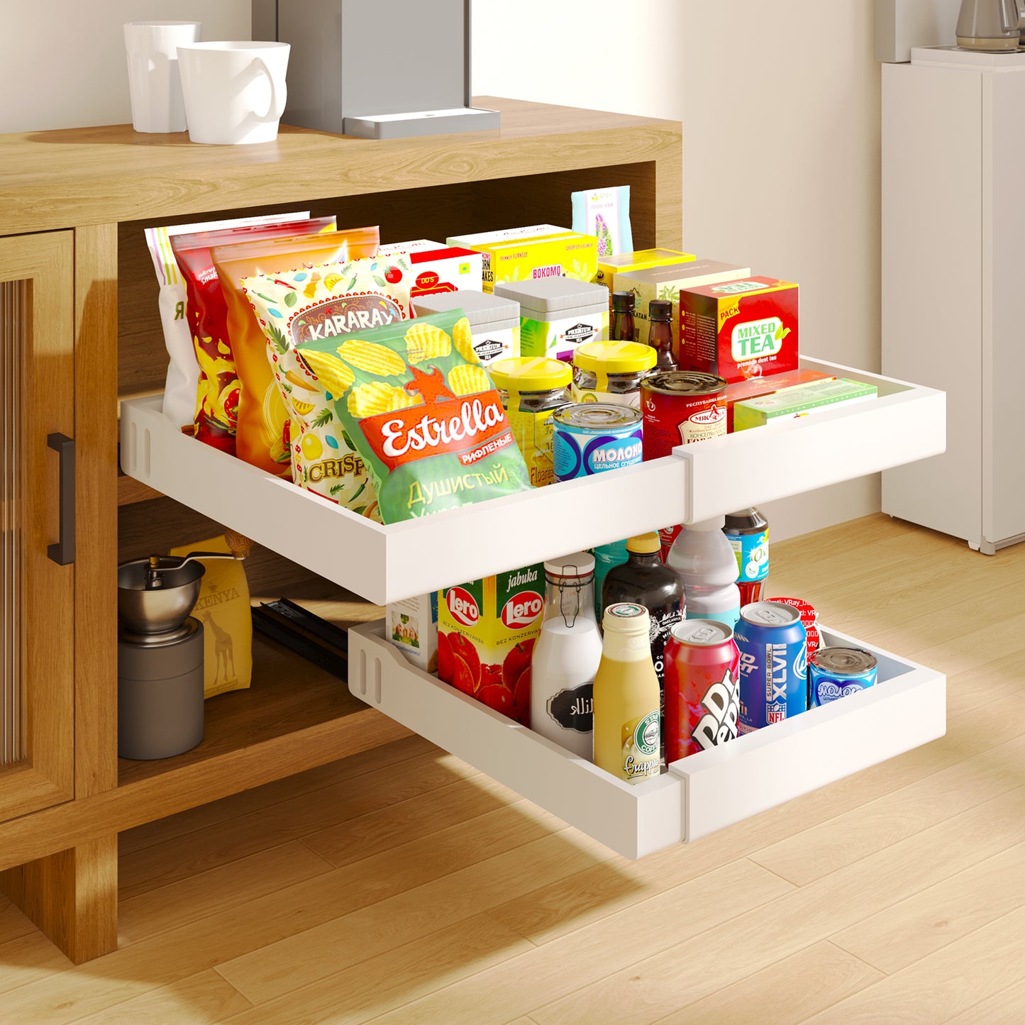 Pull Out Cabinet Organizer