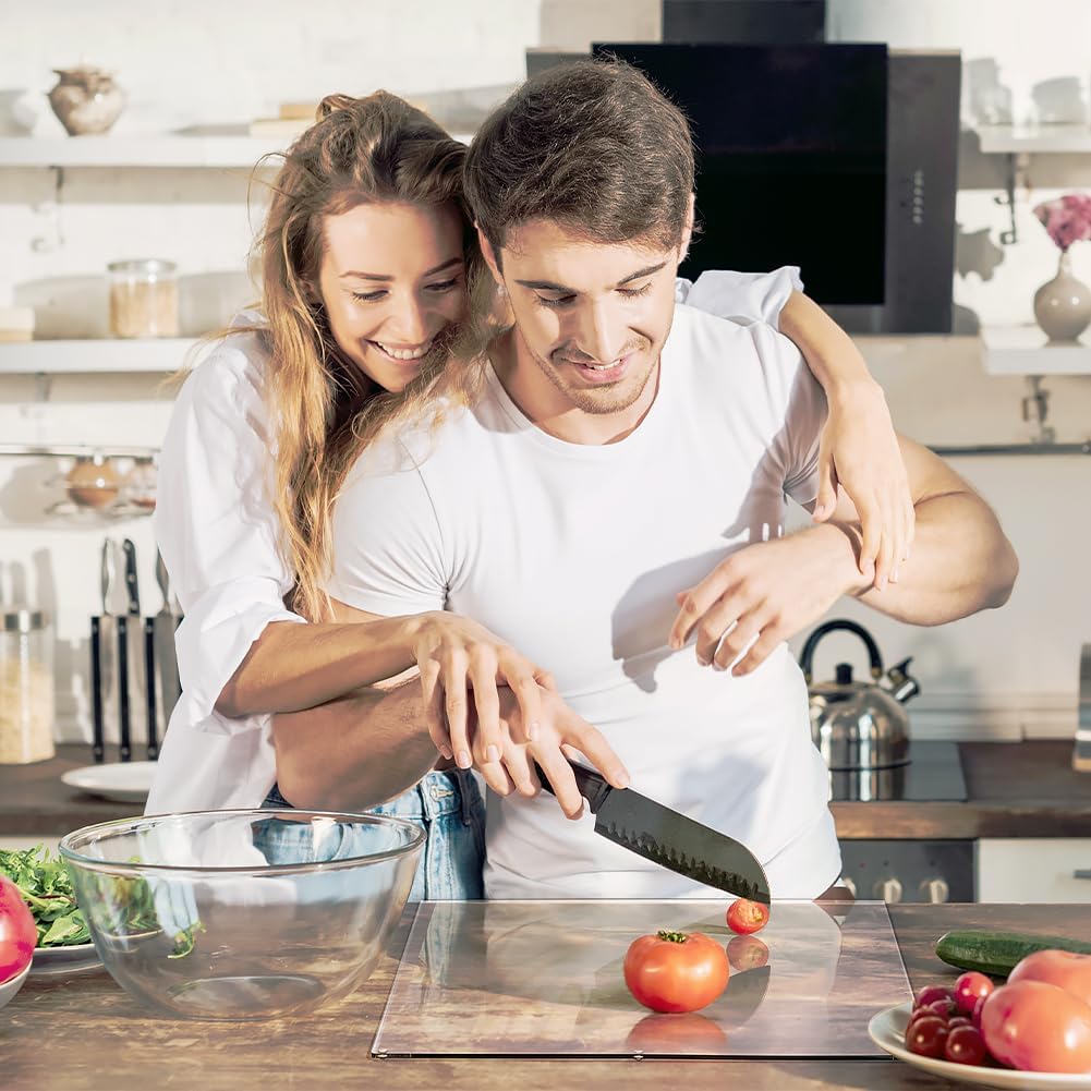 Gracenal Acrylic Cutting Board with Counter Lip