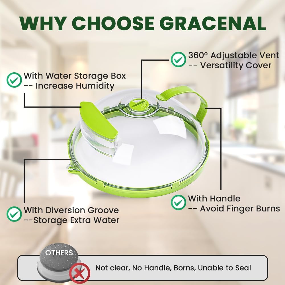 Gracenal Microwave Cover for Food