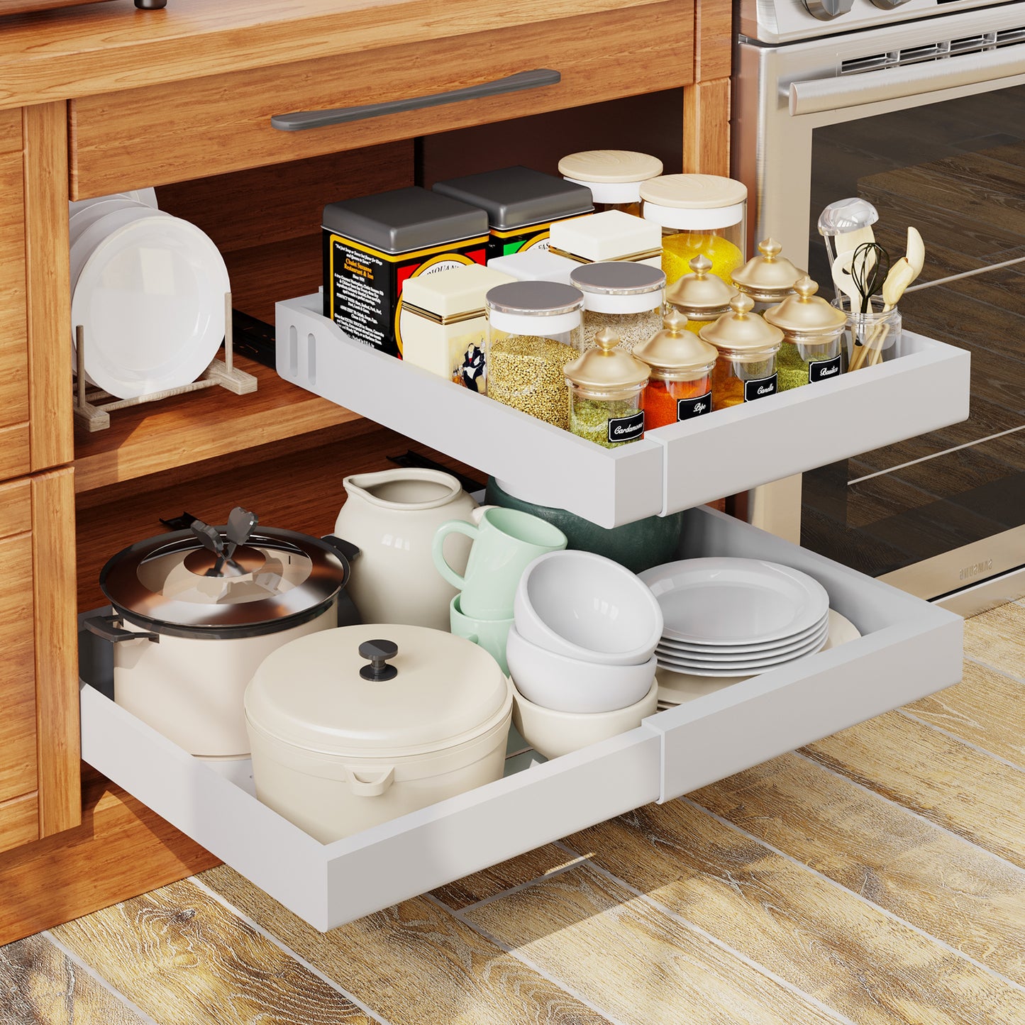 Pull Out Cabinet Organizer