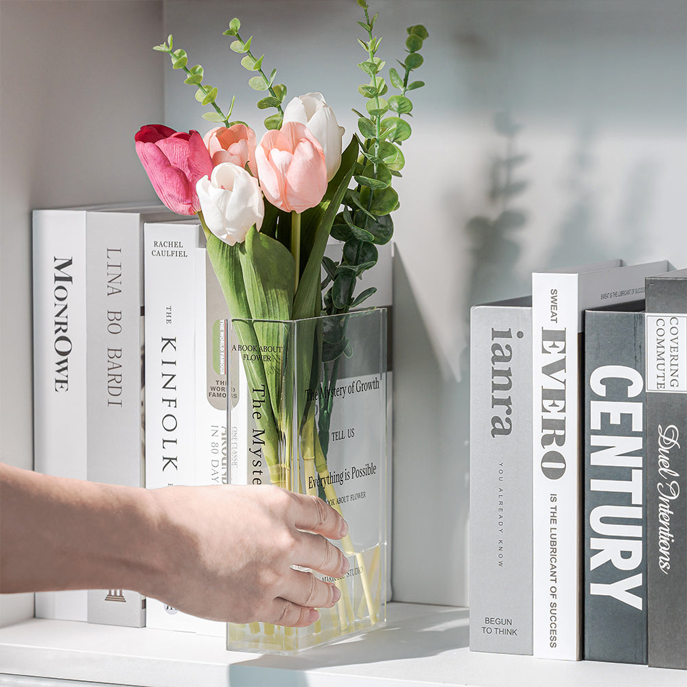 Marycele Book Vase，Gifts for Book Lovers